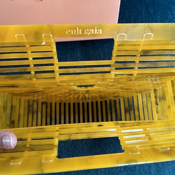 NWT! CULT GAIA ACRYLIC ARK BAG - Picture 10 of 12
